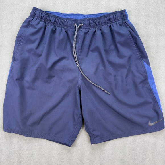 Nike Other - Nike Mens Running Shorts Navy Blue XL Athletic Mesh Lined Training Gym Workout